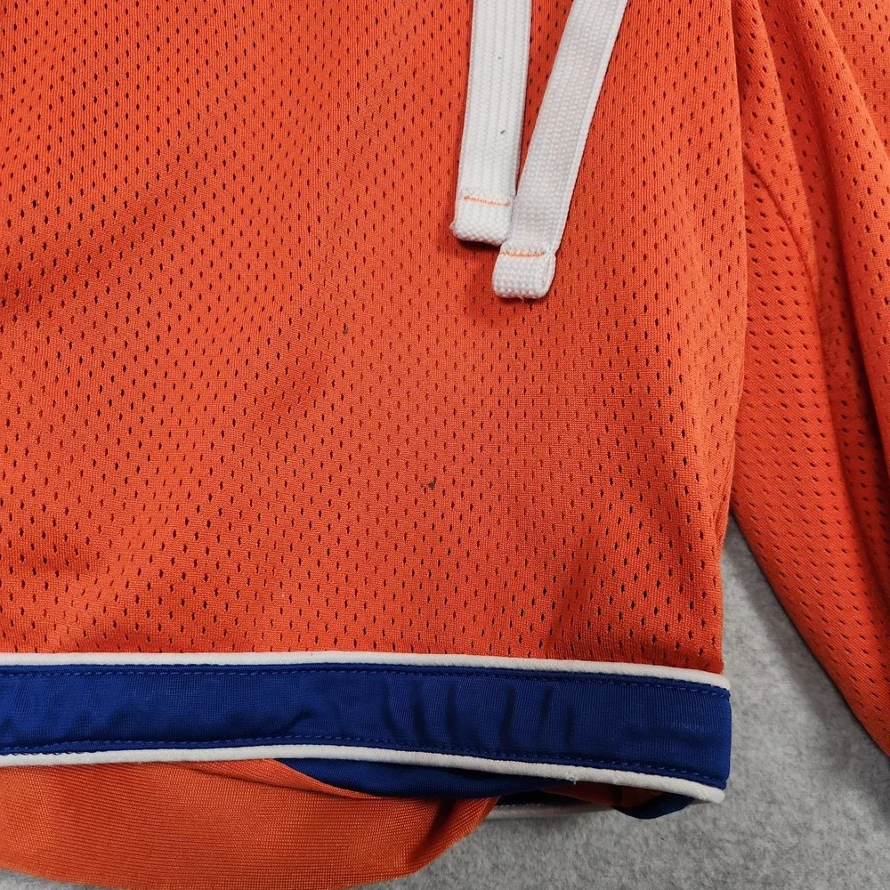 Vintage Abercrombie & Fitch Shorts Mens Small Orange Athlethic Basketball Mesh